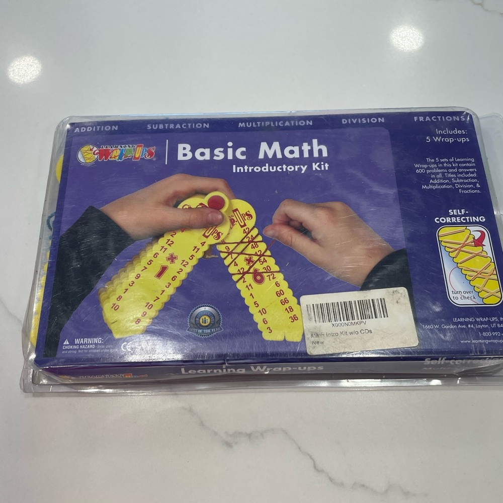 Basic Math Toy Set - Colorful Educational Tools - Picture 4 of 4